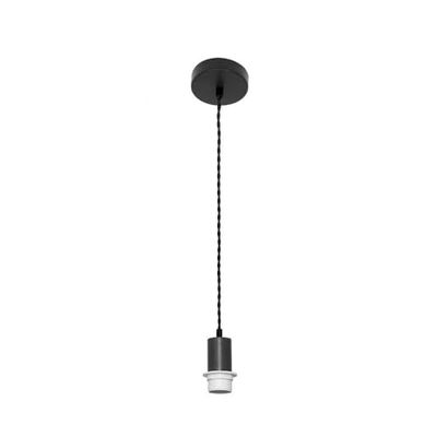 Zarivy Lampada a sospensione per paralume E27, colore nero, dimensioni 10 x 10 cm, ideale per illuminazione decorativa in casa e ufficio.