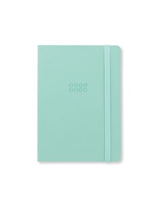 Letts Edge A6 week to view 18 month diary with notes 2023/2024 - duck egg