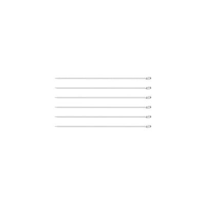 Tramontina Tramontina_26499/003 Grillspies, 6 stuks, 30 cm, roestvrij staal