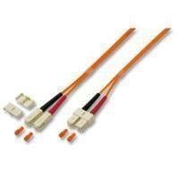 Tecline 75901 OM2-fiber LWL-kabel (50/125 µm, 1,0 m) orange