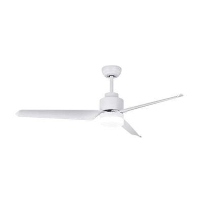 SPC Conforto DC Max 2 - Plafondventilator met dimbaar licht, motor DC 43 W, super stil en efficiënt, energiebesparend, Ø 132 cm, wifi voor app-bediening, afstandsbediening en winter-/zomermodus