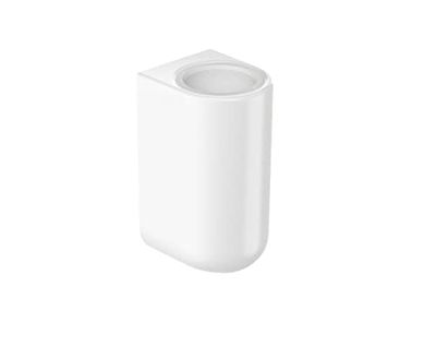 Roca A3870ZL000 Porte-brosses Mural Onda Porcelaine Blanche