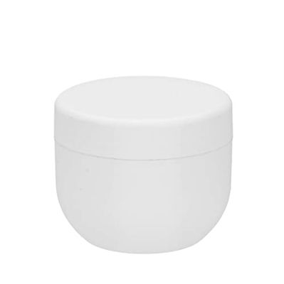 GLOREX 6 1603 102 Barattolo per crema vuoto per cosmetici casa, 50 ml, bianco, a parete