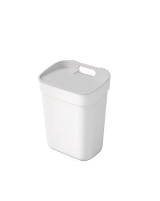 KETER Caja cartón Papeleras, Plástico 100% (Polipropileno), Blanco Reciclado, único