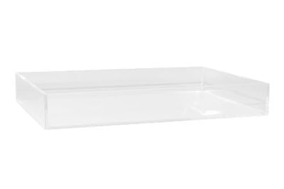 Fantasia - Bandeja para produtos cosméticos (acrílico, 240 x 163 x 33 mm)