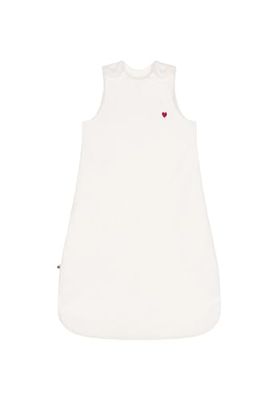 Petit Bateau Unisex Baby A0AS5 Mouwloze slaapzak, Marshmallow, 6-18 Mois, marshmallow, 6-18 Maanden