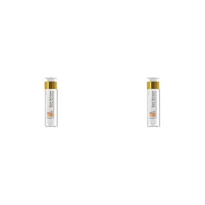FrezyDerm Sun Screen Velvet Crema Orotectora Solar Facial SPF 50+ con color Textura Aterciopelada, Nude (Paquete de 2)