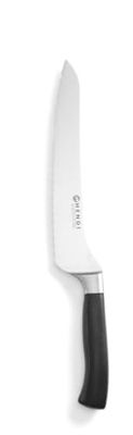 HENDI Cuchillo de pan - Profi Line - acodado - Negro - 340x20x(H) 35 mm