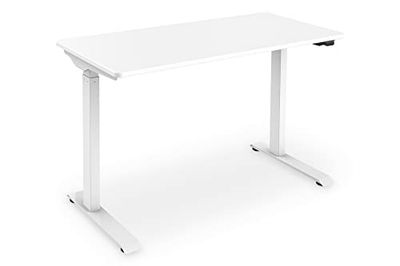 DIGITUS In hoogte verstelbaar bureau elektrisch - 1 motor - Bedieningspaneel - 120 x 60 (B x D) - Rechthoekig - Wit