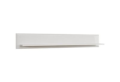 trendteam smart living Wandboard, houtmateriaal, wit, 150 x 23 x 23 cm