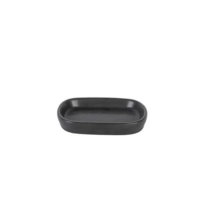 axentia Porte-Savon Noir 13,5 x 2 x 9 cm
