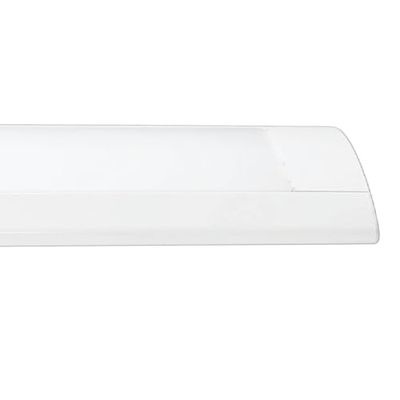 Wit scherm, IP20, P/2TUB, LED, 18 W, 120 C