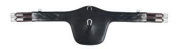 PFIFF Platine, Sangle de Selle en Cuir 'Dartford' Noir 135 cm