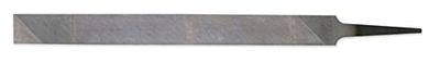 Nicholson Long Angle Lathe Hand File, American Pattern, Single Cut, Rectangular, Fine, 12 Inch Length