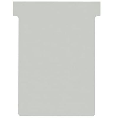 NOBO 2003010 - Estuche 100 fichas T tamaño 3 color gris