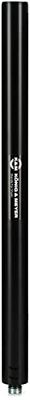 K&M 21334 Tube d'extension pour systèmes de haut-parleurs par satellite - Noir en acier - 88 cm d'extension en hauteur - avec M20