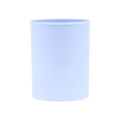 DONAU 3132101PL-17 - Portalápices (plástico, 1 unidad), color azul pastel, para oficina, escuela, hogar y niños, organizador de escritorio y caja de almacenamiento para lápices