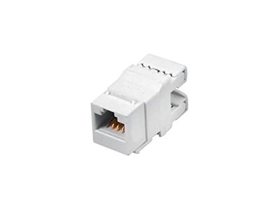 AVIZIO Alantec MKN-U5-1 - RJ45 - Blanc - Femelle - Droit - Synthétique ABS - Melamine - 22/24