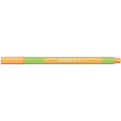 Schneider Line-Up - Penna a punta fine, 0,4 mm, colore: Arancione fluo
