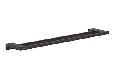 hansgrohe AddStoris Toallero de baño doble, negro mate, 41743670
