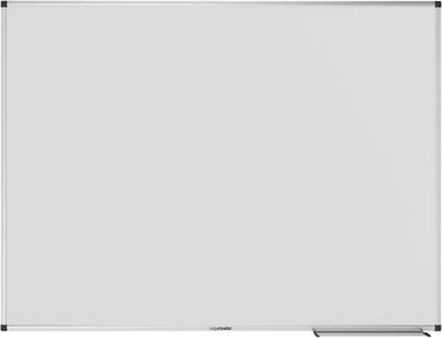 Legamaster UNITE Plus Lavagna bianca – 90 x 120 cm – Lavagna magnetica in acciaio smaltato con ripiano per pennarelli, kit di montaggio e istruzioni di montaggio – lavabile a secco