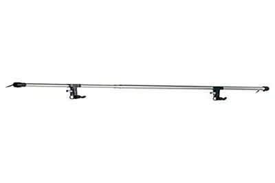 Manfrotto 272 - Barra telescópica para suporte de fundo fotográfico, prata