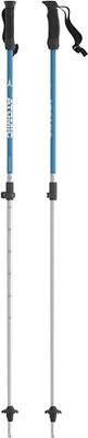 ATOMIC Amt Jr Telescopic Red/Silver Bastones de esquí, Unisex, Azul Claro y Plateado, NS