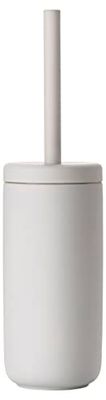 Zone Denmark - Brosse Toilettes WC Ume - 10 x 38,7 cm - Grés - Design Japonais ÉLéGant - Coupe Interne pour Drainage ́- Blanc