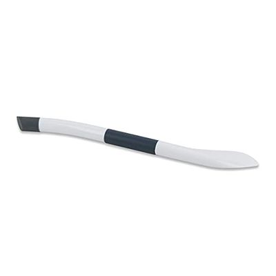 Cora Corel - Pousse-cuticules, bâtons à sabots, bâton de manucure, pousse-cuticules blanc avec sabot en caoutchouc souple, stylo de nettoyage - pour manucure