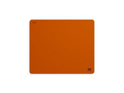 Fnatic MAX Dash L Pro - Alfombrilla de ratón para Videojuegos, Superficie de Tela Texturizada Naranja Atardecer, Revestimiento Resistente al Agua, para Deportes electrónicos con Base de Espuma Poron