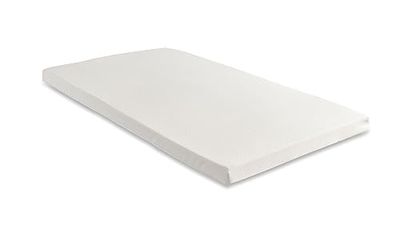 Starlight Beds Surmatelas en Mousse à mémoire de Forme Super King Size - 5 cm d'épaisseur avec Housse Amovible et Lavable, Blanc - 180 x 200 x 5 cm
