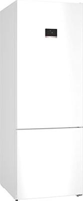 Bosch - Frigorífico combinado de libre instalación, 193 x 70 cm, Serie 4, 400 l, NoFrost, Blanco, KGN56XWEA