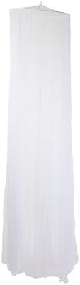 Moustiquaire Lit 2 Places - Anti Moustique 60 x 250 x 1200 cm - pour Chambre, Chambre d'enfant et Lit de Camping - Protège Contre Les Moustiques et Autres Insectes - Blanc