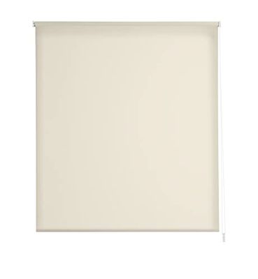 Estoralis Gove Rollo slät ljusgenomsläpplig, tyg, beige, 80 x 175 cm