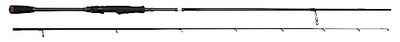 Savage Gear kunstaas hengel, SG2 Light Game spinhengel voor roofvissen, snoekbaars baars, 2,43m snelle actie, robuust, zwart, Unisex