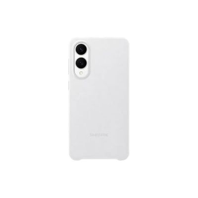 Samsung Kindsuit EF-VS937 Étui de Protection pour Smartphone Galaxy S25 Edge, Aspect Cuir, Anti-Rayures, Gris Clair