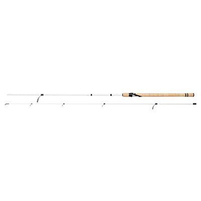 Abu Garcia Venerate Spinning (Cork), Spin Fishing Lure Rod, Spinning Rods, Predator Fishing, Pike, Perch, Zander, Trout, Salmon, Unisex, Pearl White, 1.68m | 2-10g