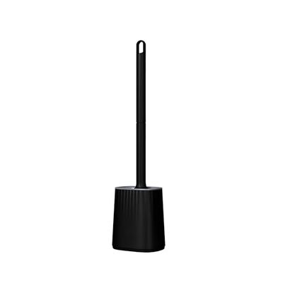 STARWAX - Escobilla WC de Silicona Doble Cara - Limpieza fácil Incluso en Lugares difíciles - Secado rápido y sin Olor - Resistente - Color Negro