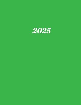Agenda 2025 settimanale Verticale: da Gennaio 2025 a Dicembre 2025, La settimana su una doppia pagina, 12 mesi | Formato A4