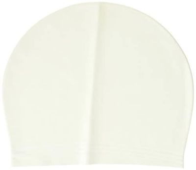 Beco Unissexo látex gorro de natação, verão, unissexo, cor weiß, tamanho único