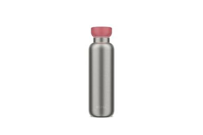 Mepal Borraccia Ermetica Ellipse, Bottiglia Termica a Doppia Parete, Borraccia per Bere Fuori Casa, Caldo per 12 Ore e Freddo per 24 Ore, Acciaio Inossidabile, 500 ml, Vivid mauve