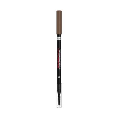 L'Oréal Paris Infaillible Brows 12H Brow Definer Pencil 3.0 bruna per sopracciglia perfettamente sagomate e precise, 1 ml