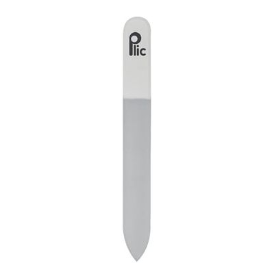 Plic Beauty - Sandblasted Glass Baby Nail File - Double Sided - Gentle Care for Fragile Nails - Suitable for Hands and Feet - Safety and Hygiene for Newborns and Infants