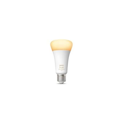 Philips Hue White Ambiance ljuskälla E27, LED 13W, A67, 1600 lumen, 2200-6500 Kelvin, Zigbee & BT, livslängd 25000 timmar, röststyrning via Amazon Alexa, Google Home Assistant och Siri