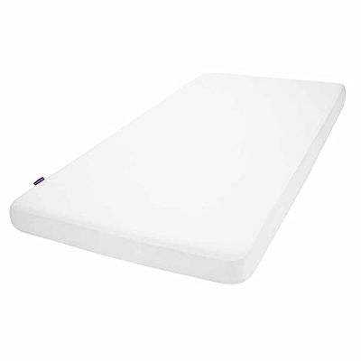 ClevaMama Sängsäng Vattentätt Madrasskydd - 46 x 83 x 10 cm - Tygväska, Vit, 3374