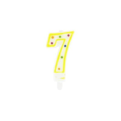 FACKELMANN Wieczka urodzinowa Numeryczna No. 7 Kitchen, Plastic