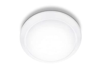 Philips MyLiving Cinnabar candeeiro LED, luz branca quente 2700 K, 20 W, branco