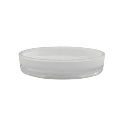 MSV Porte Savon Acrylique Tahiti Blanc