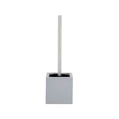 MSV 140537 Nettoyeur WC MDF/INOX Gris 11 x 11 x 37 cm