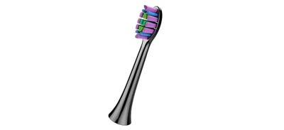 Têtes de brosse à dents de rechange HELICIA pour brosse à dents électrique HELICIA, lot de 8 têtes Noir